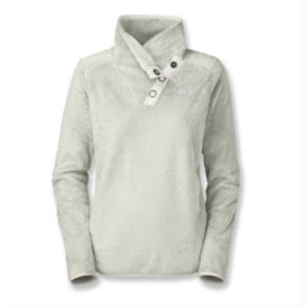 The North Face Mossbud Snap-Neck Fleece Pullover Size Medium